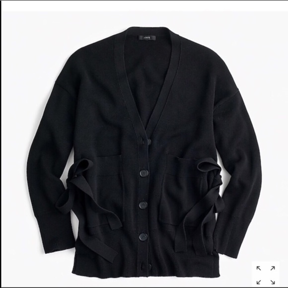 J. Crew Sweaters - J.Crew Slouchy Cardigan With Side Ties NEW